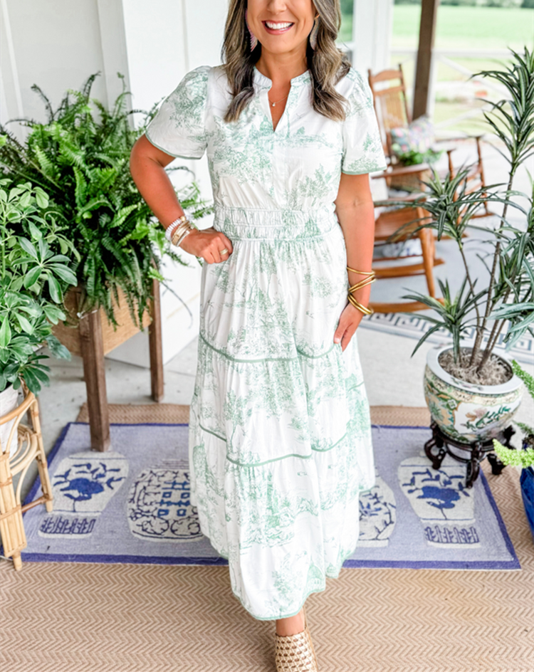 Emory | Classic Toile Maxi