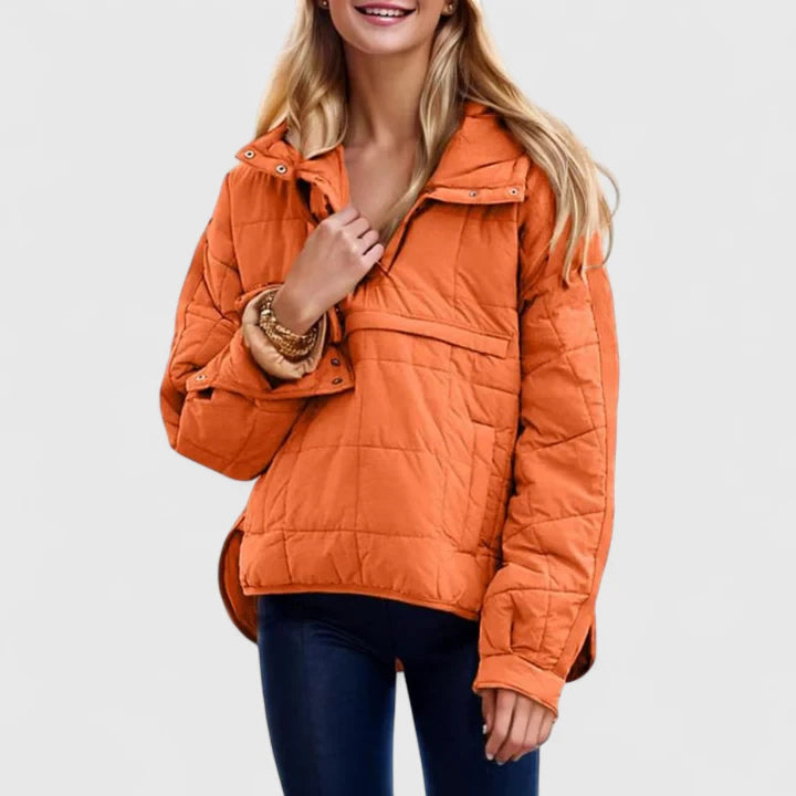 Anna – Oversized Hooded Pullover Jacket