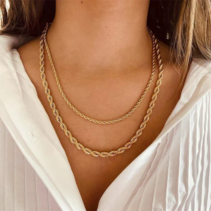 Caelia Seraphina Necklace | Gold 18k