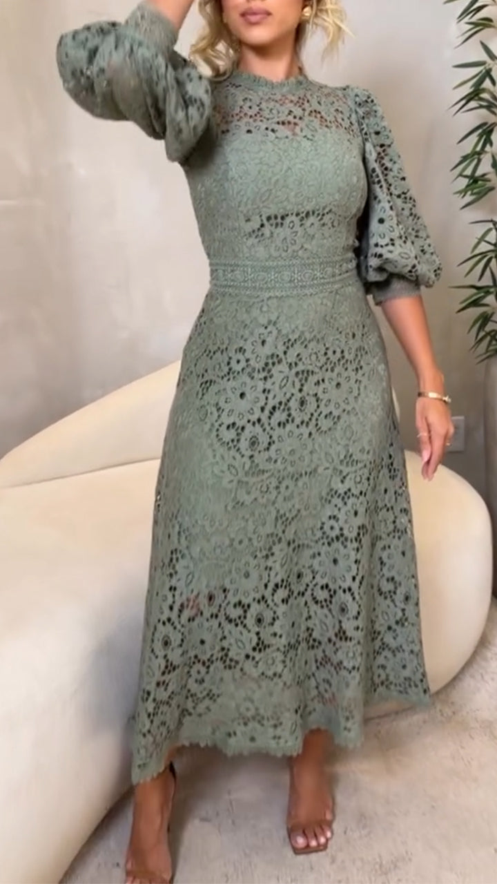 Lily™ Lace Lantern Dress
