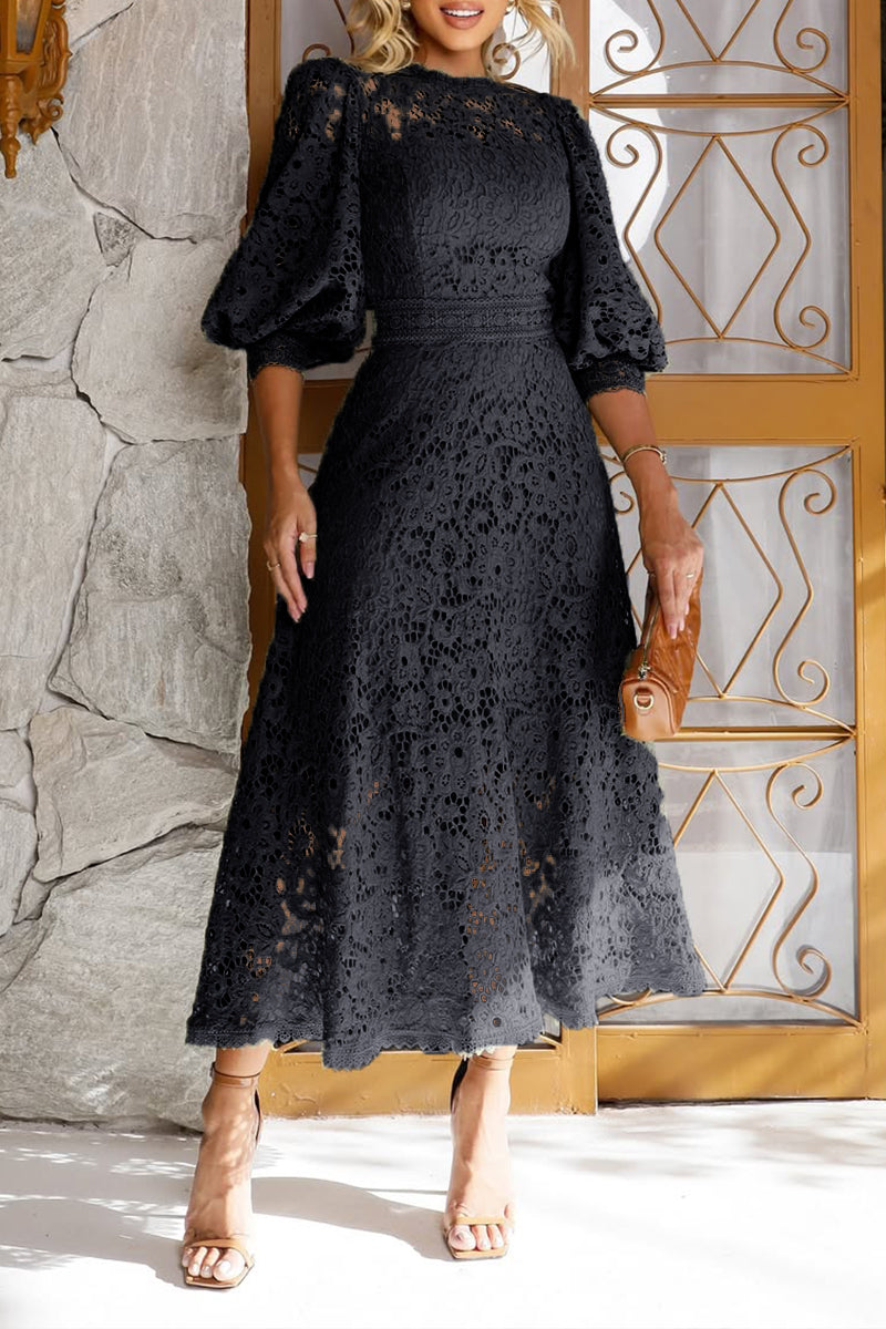 Lily™ Lace Lantern Dress