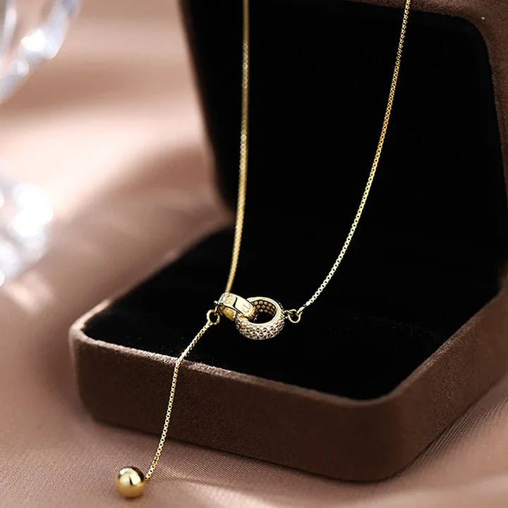 Flavina Aureline Necklace | Gold 18k