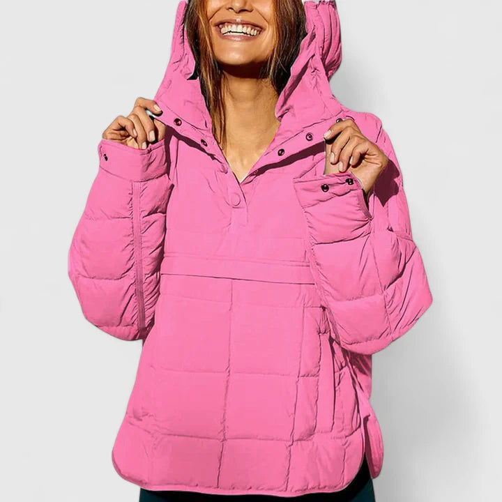 Anna – Oversized Hooded Pullover Jacket