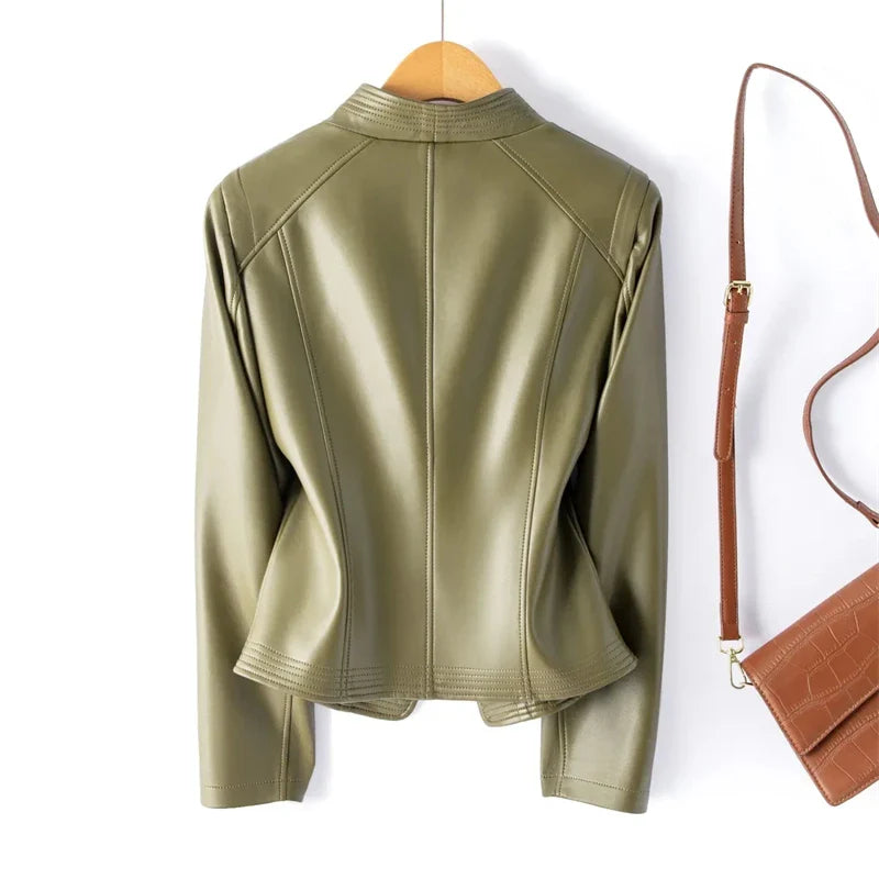 Ella Tailored Leather Jacket