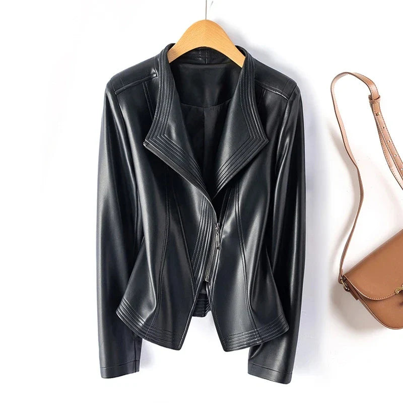 Ella Tailored Leather Jacket