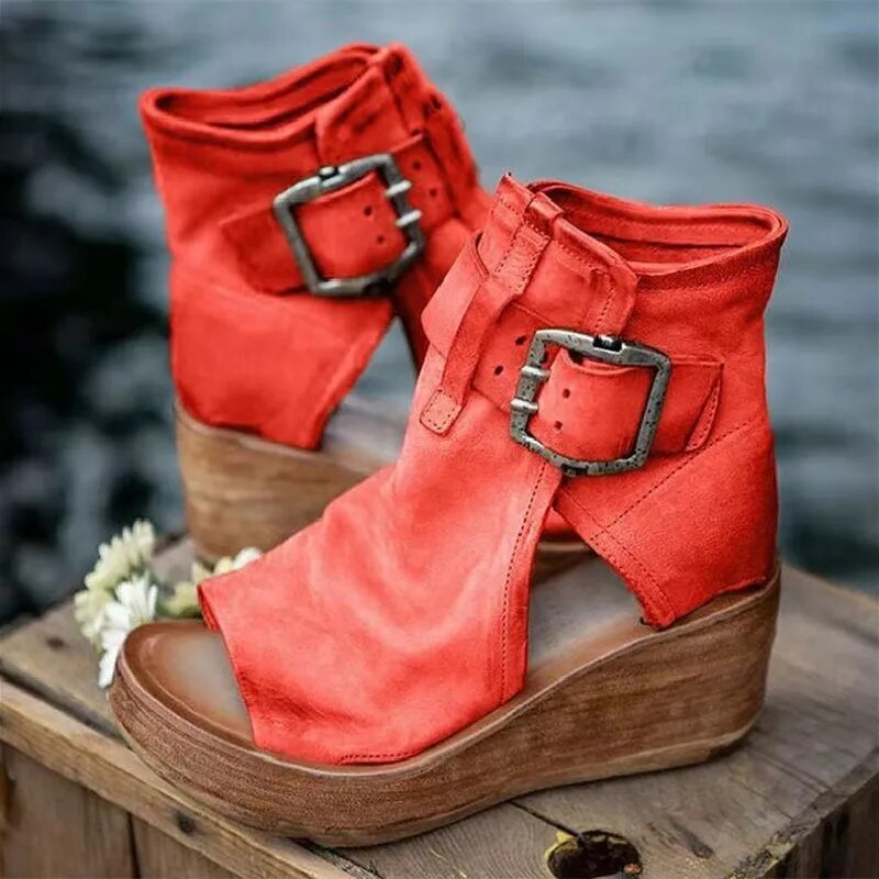 Lira Sandals for Women - Shaped Footbed with Adjustable Strap and Textured Sole