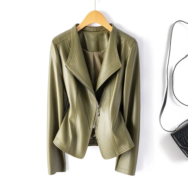 Ella Tailored Leather Jacket