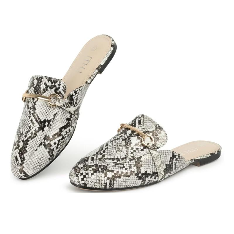 Women Mules Backless Loafers