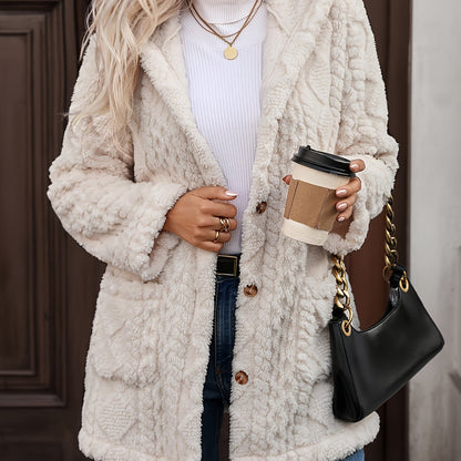 Clara™ | Elegant Plush All-Season Coat