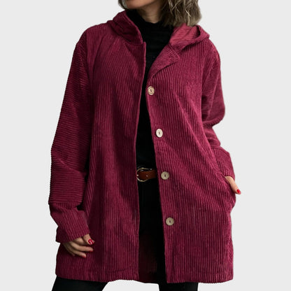 Indie | Corduroy Hooded Jacket