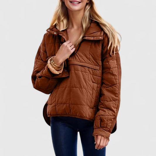 Anna – Oversized Hooded Pullover Jacket
