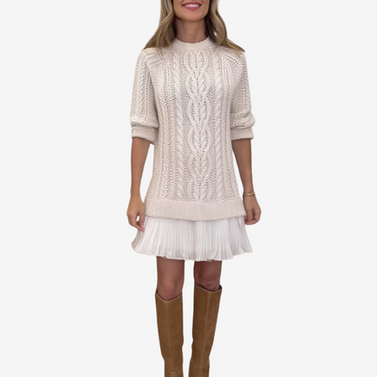 Gaëlle™ | Knit Sweater Dress