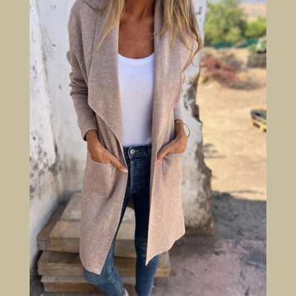 Florence | Casual Lapel Knit Cardigan