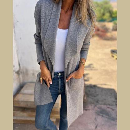 Florence | Casual Lapel Knit Cardigan