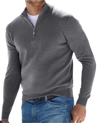 Elegant Zip Sweater