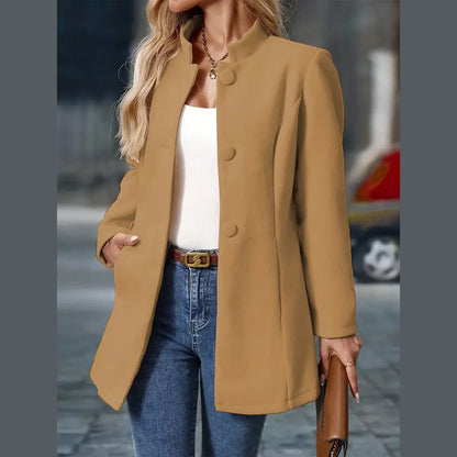 Amara – Fashionable Single-Breasted Blazer