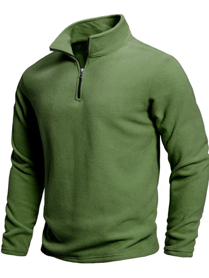 Long Sleeve Zip Sweater