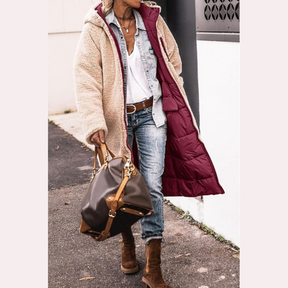 Amelia | Elegant Reversible Coat for Women