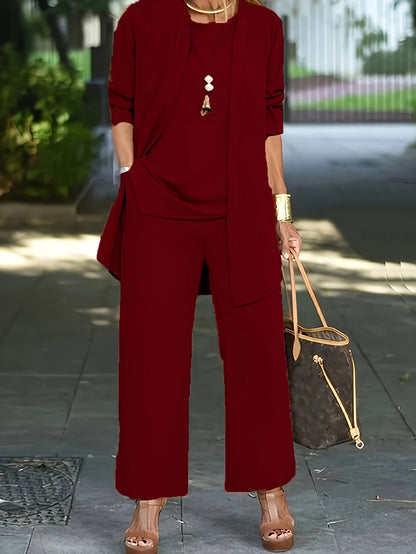 Ada - Women's Versatile 3-Piece Matching Set