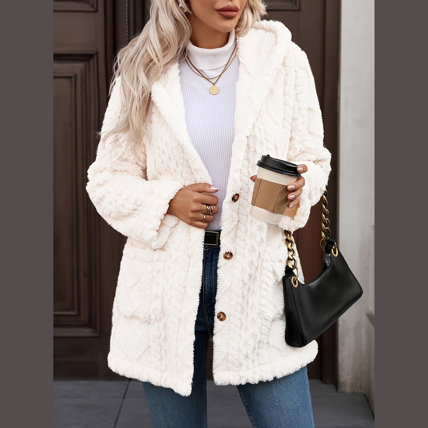 Clara™ | Elegant Plush All-Season Coat