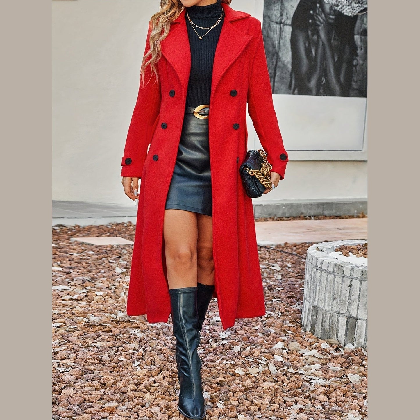 Adriana™ | Timeless Double-Breasted Winter Coat