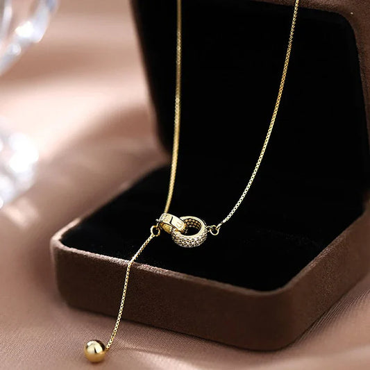 Flavina Aureline Necklace | Gold 18k