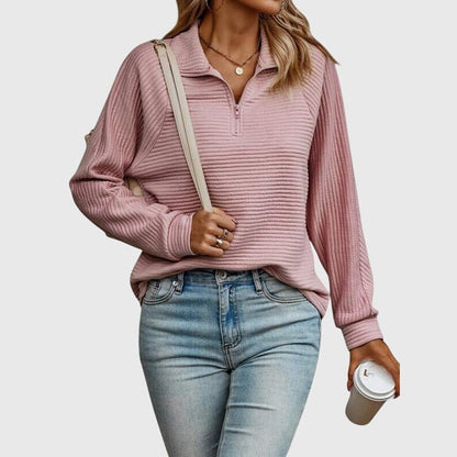 Molly | Elegant Half-Zip Sweater