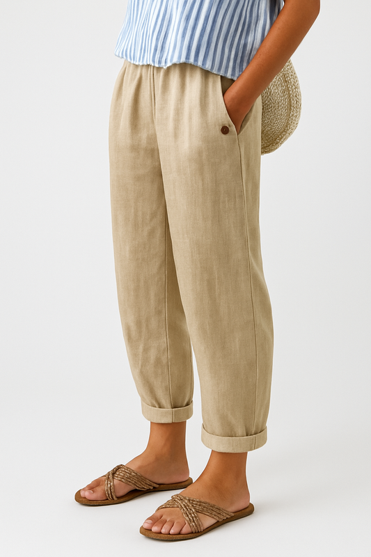 Stylish Pants With Side Pockets