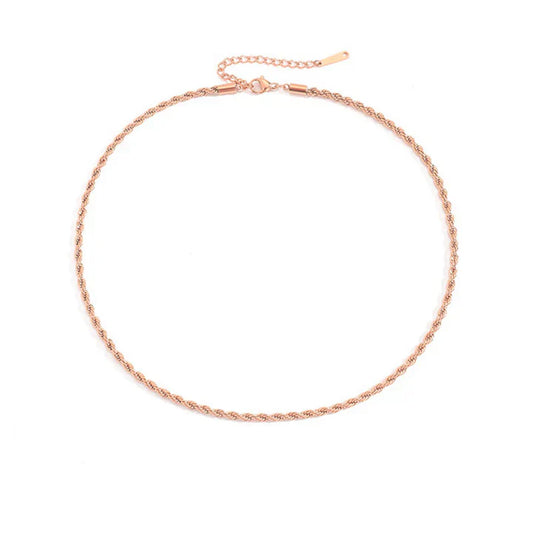 Caelia Seraphina Necklace | Rose Gold 18k