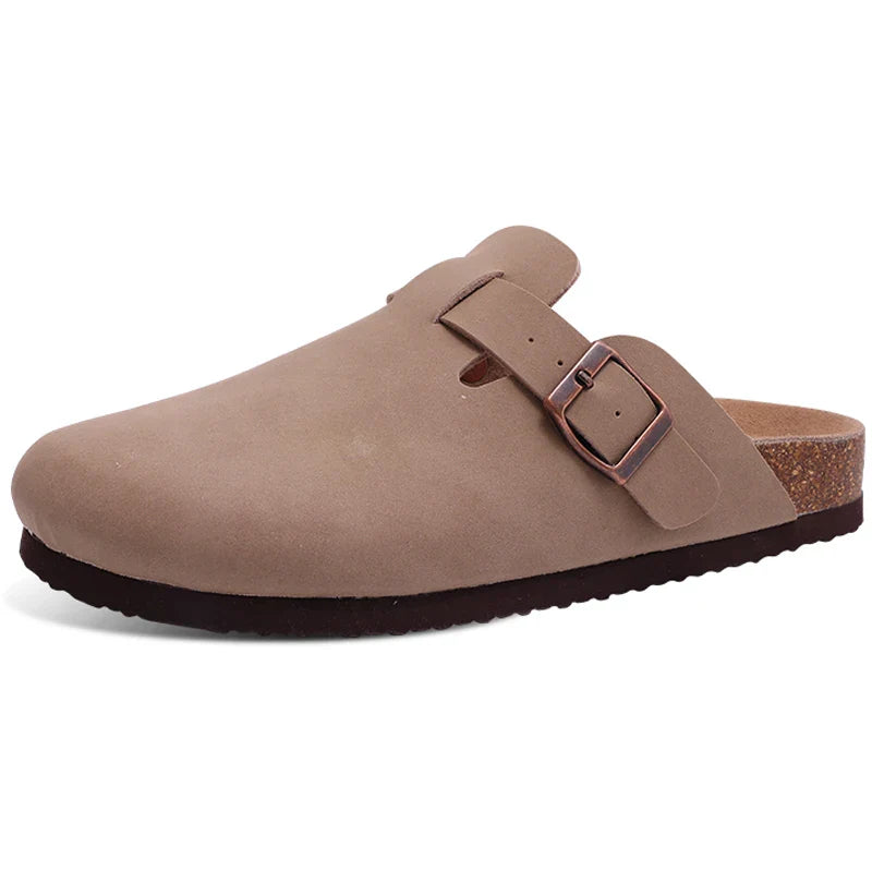 Crestar™ | Classic Cork Suede Clogs