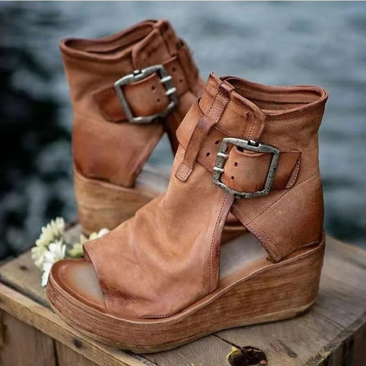 Lira Sandals for Women - Shaped Footbed with Adjustable Strap and Textured Sole