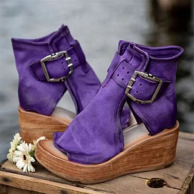 Lira Sandals for Women - Shaped Footbed with Adjustable Strap and Textured Sole