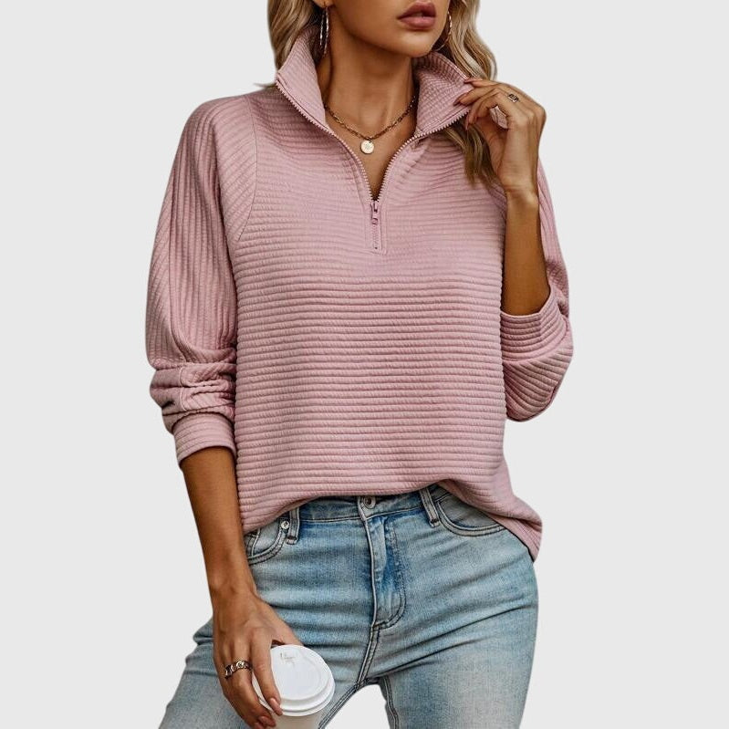 Molly | Elegant Half-Zip Sweater