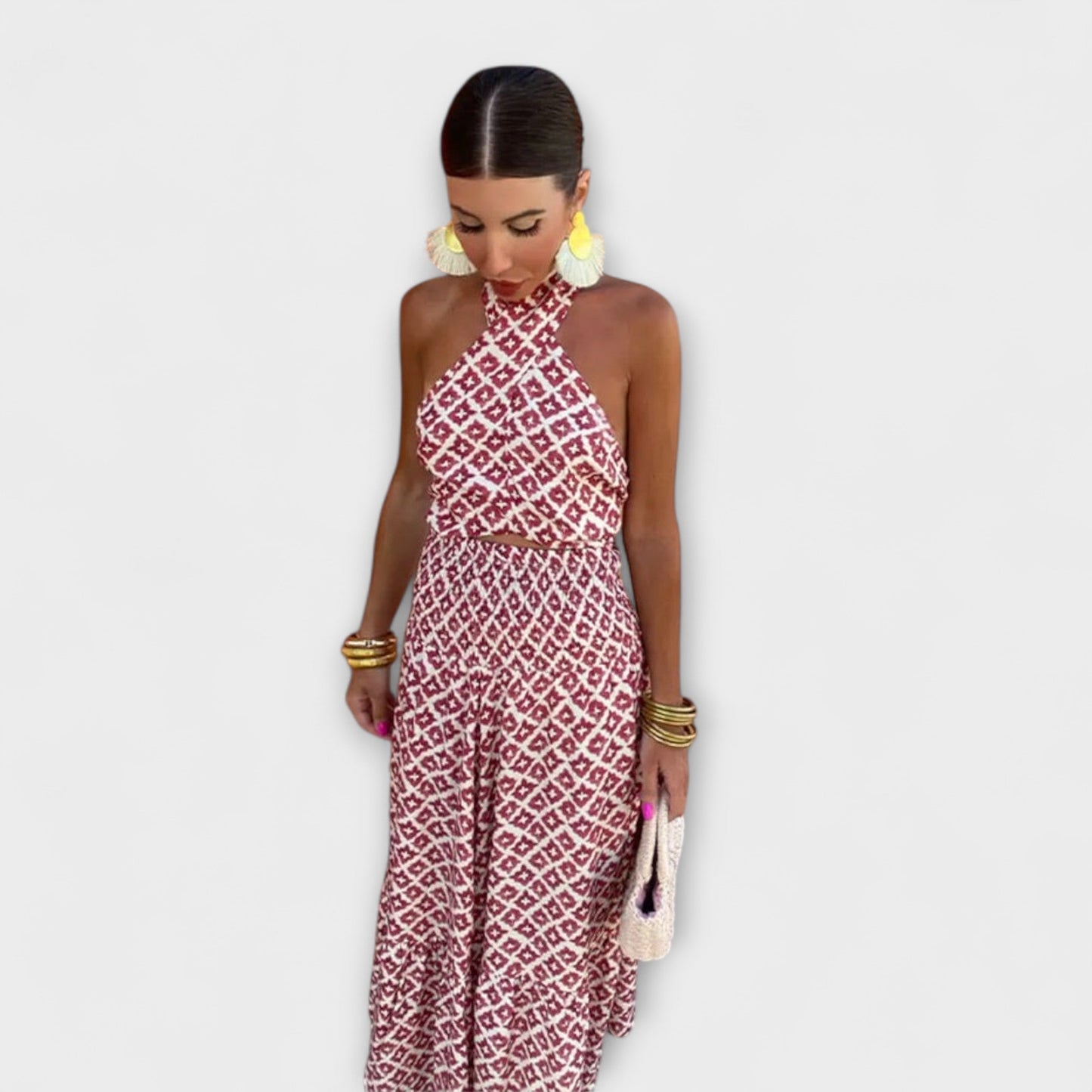 Bruna - Off-Shoulder Elegant Dress