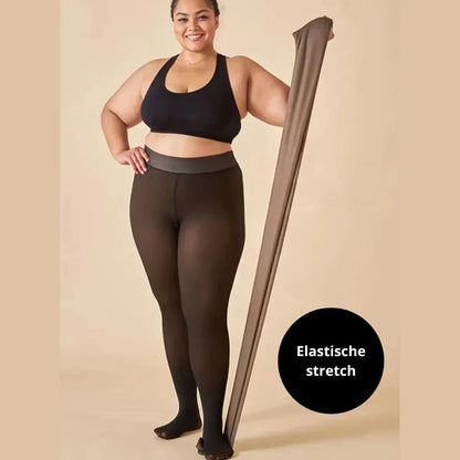 Julia | SlimFit Lined Fleece Tights