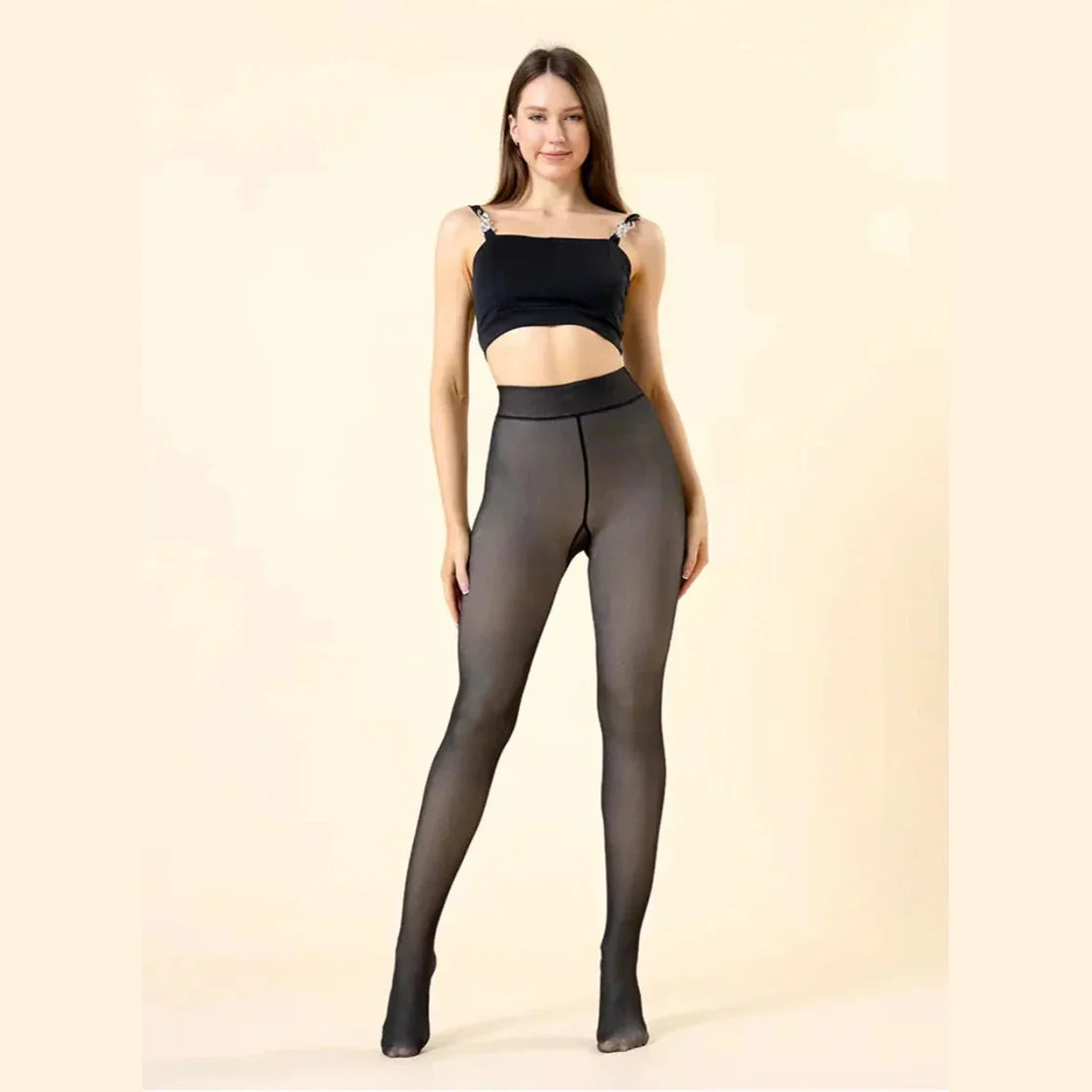 Julia | SlimFit Lined Fleece Tights
