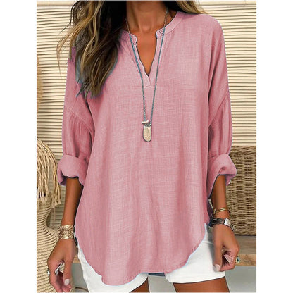 Elodie | Chic V-Neck Blouse