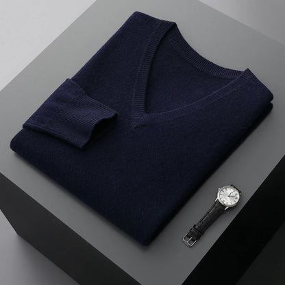 Wool V-Neck Sweater